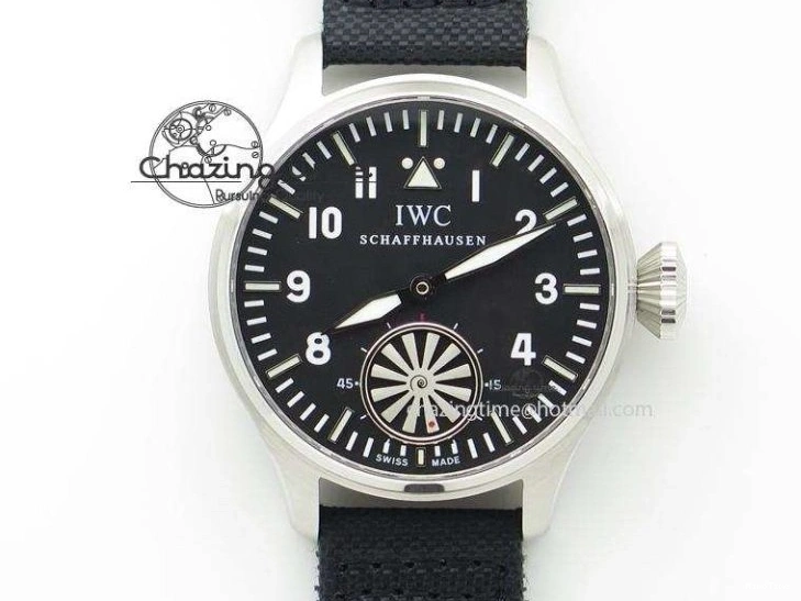 MIROTIME 0310 Big Pilot Real PR IW500432 DFB Limited Edition ZF 1:1 Best Edition On Black Nylon Strap A Fashionable 7276